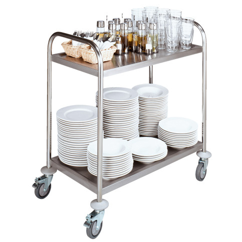 Servierwagen Standard 2B 2 Borde