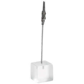 Kartenhalter Acryl mit Klammer