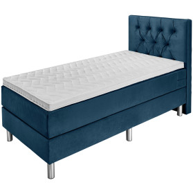 Hotelbett Standard Velours, Rückenteil Chesterfield