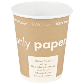 Trinkbecher Only Paper