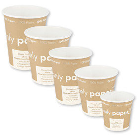Trinkbecher Only Paper