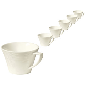 Milchkaffee-Obertasse Skyline
