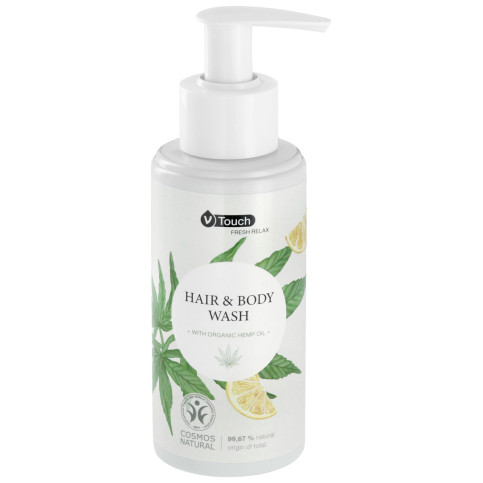 Șampon și gel de duș Fresh Relax în pompă dozatoare