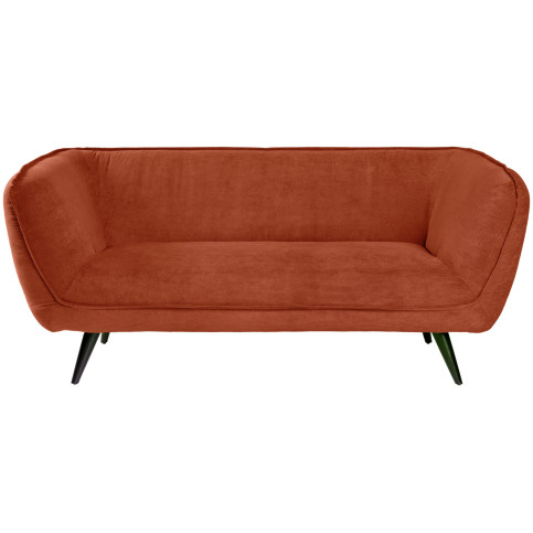 3-Sitzer Sofa Kelso Cord, Beine schwarz