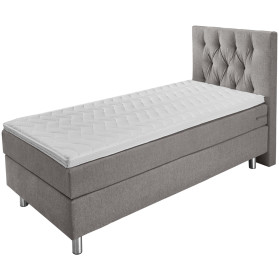 Boxspringbett Premium Möbelstoff, Rückenteil Chesterfield