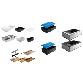 Grundbox Fundale hoch GN 1/1